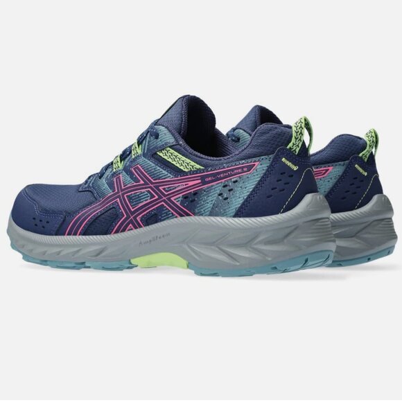 ASICS Women's Gel-Venture 9 Running Shoes, DEEP Ocean/HOT Pink - SIZE- US-10 - Picture 5 of 9